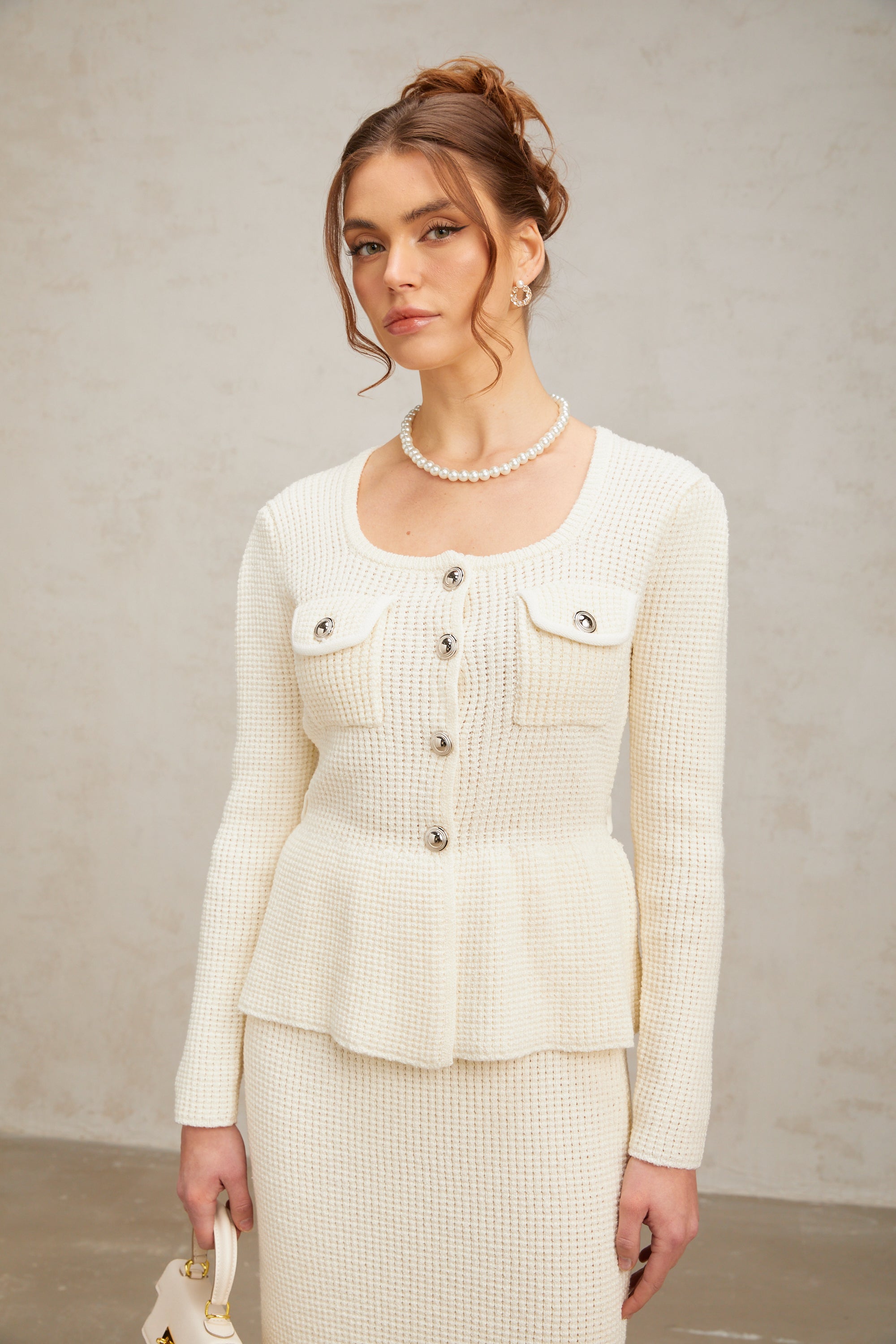 Alba | Conjunto Botonadura Esculpida