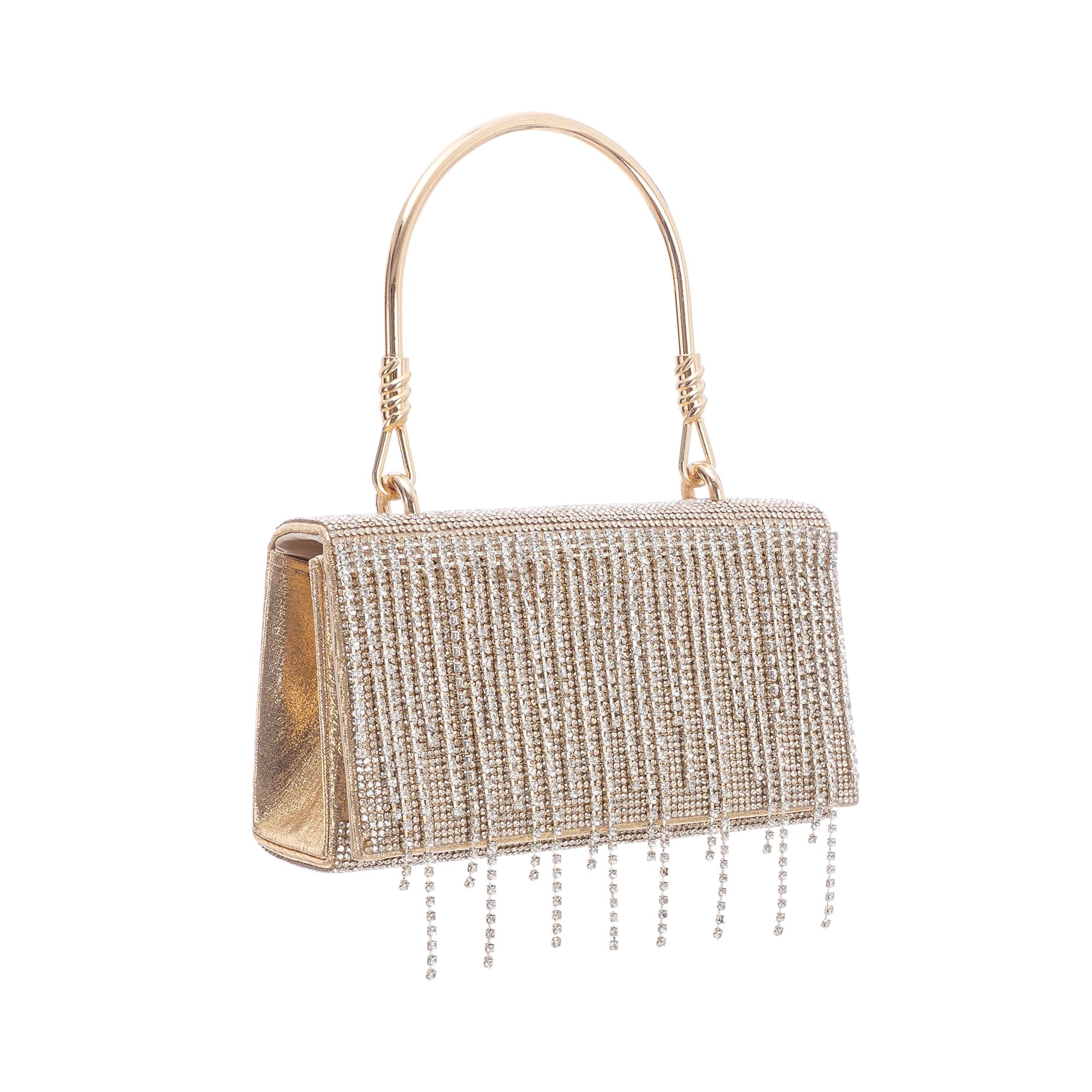 Aurora | Clutch Cristales en Cascada